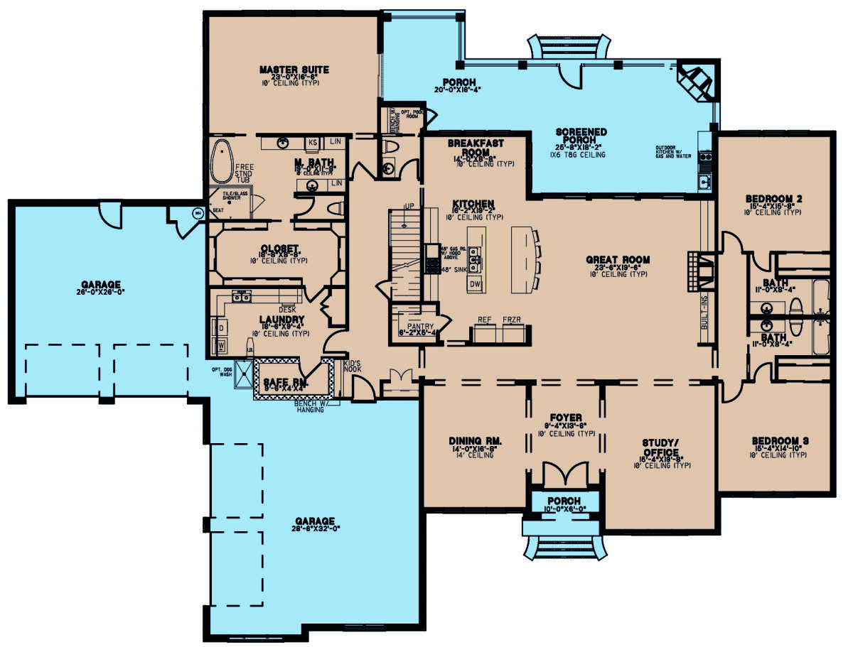 Main Floor for House Plan #8318-00230