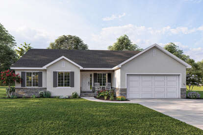 House Plan House Plan #26461 Front Elevation