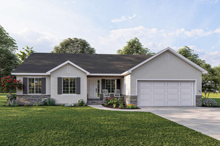 House Plan House Plan #26461 Front Elevation