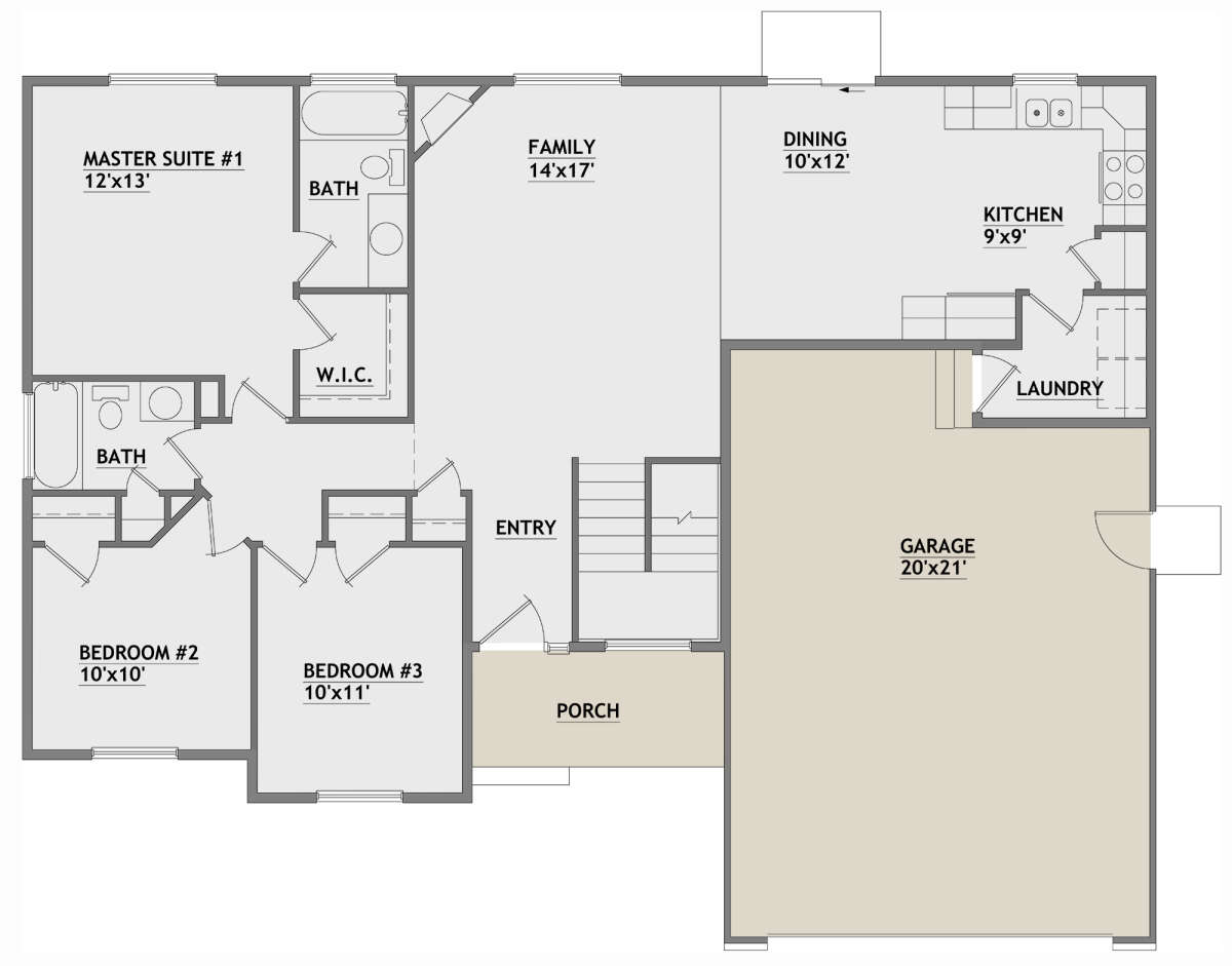 Main Floor for House Plan #8768-00033