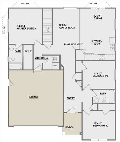 House Plan House Plan #26462 Drawing 1