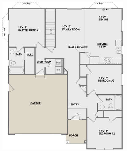 Main Floor for House Plan #8768-00034