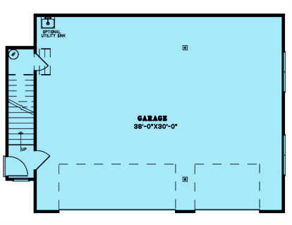 Detached Garage for House Plan #8318-00231