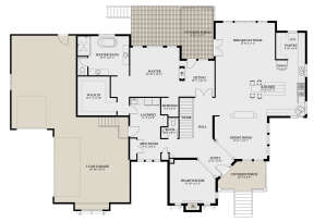 Main Floor for House Plan #2802-00139
