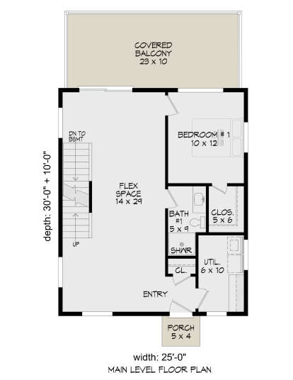 House Plan House Plan #26467 Drawing 1