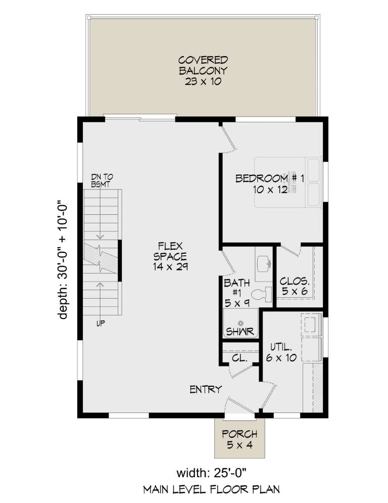 House Plan House Plan #26467 Drawing 1