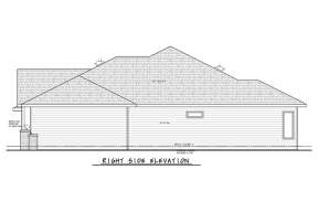 Ranch House Plan #402-01734 Elevation Photo