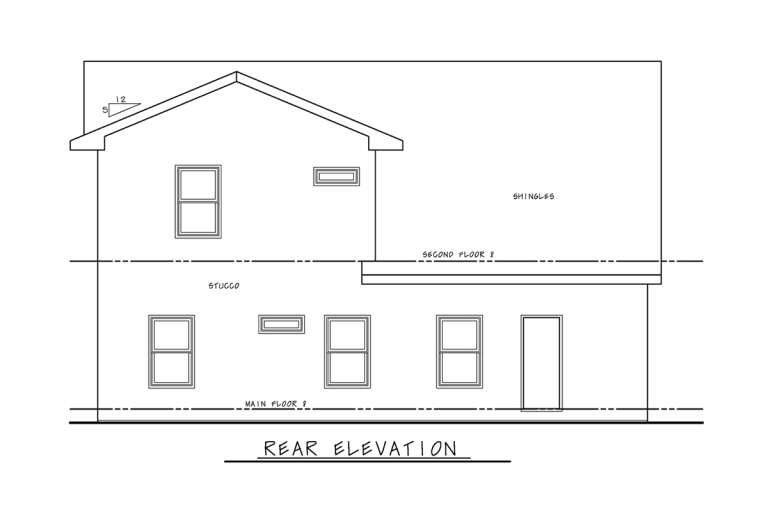 Traditional House Plan #402-01735 Elevation Photo