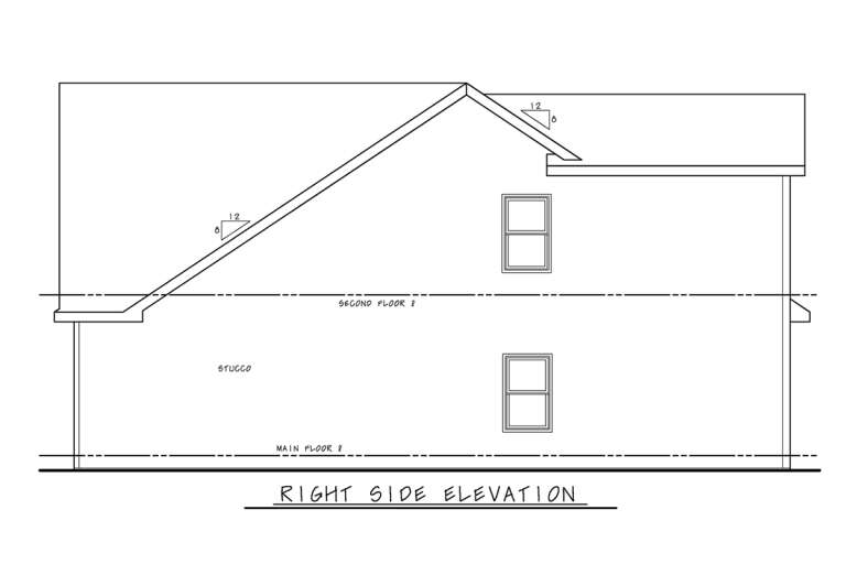 Traditional House Plan #402-01735 Elevation Photo
