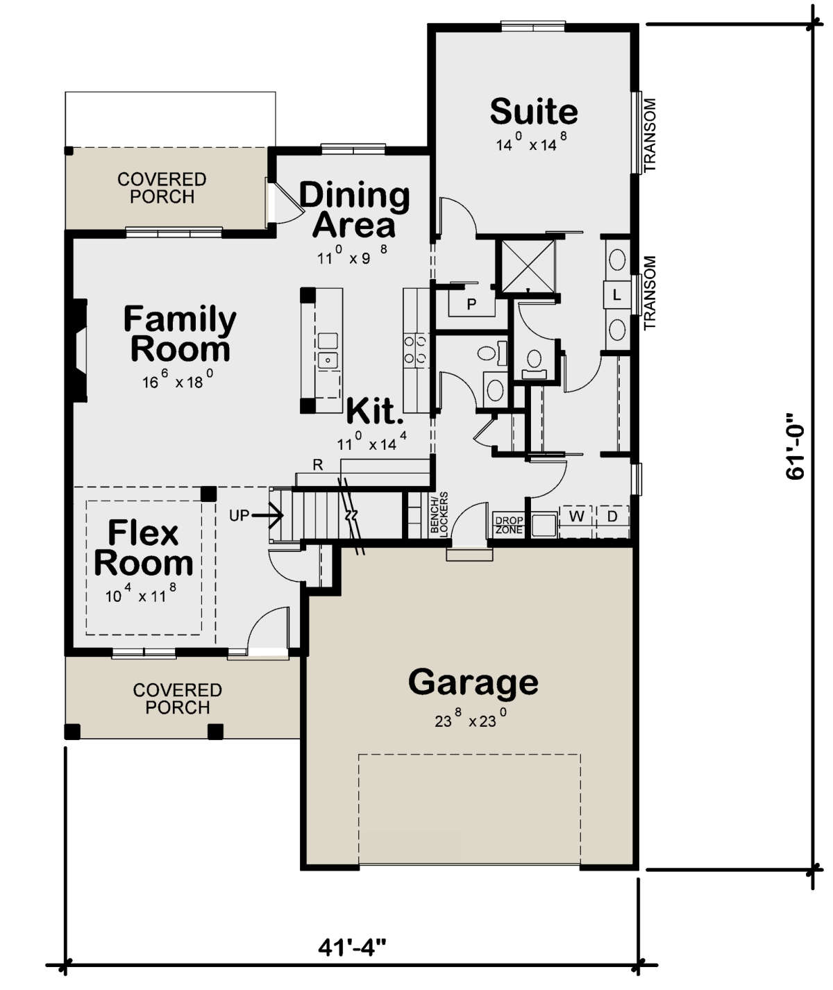 Main Floor for House Plan #402-01736