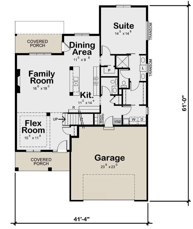 House Plan House Plan #26472 Drawing 1