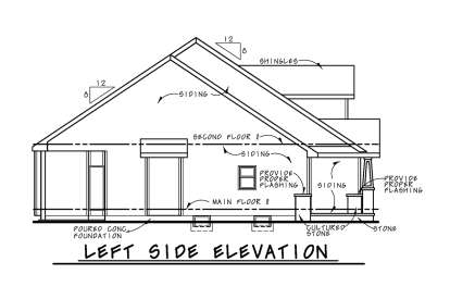 Craftsman House Plan #402-01737 Elevation Photo