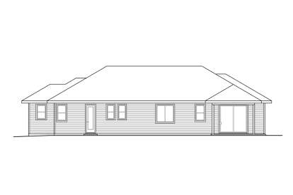 Craftsman House Plan #035-00988 Elevation Photo