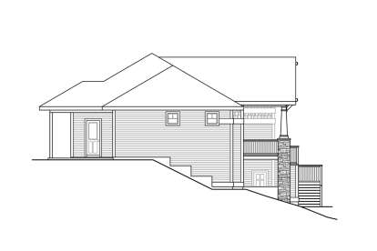 Craftsman House Plan #035-00988 Elevation Photo