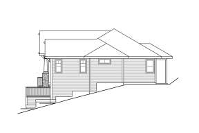 Craftsman House Plan #035-00988 Elevation Photo