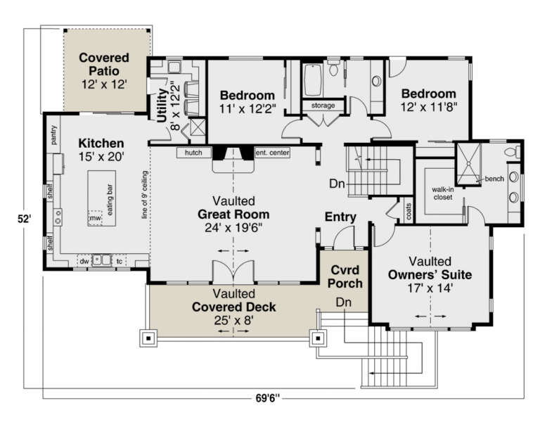 House Plan House Plan #26474 Drawing 1
