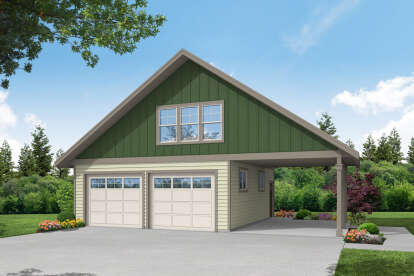 Traditional House Plan #035-00990 Elevation Photo