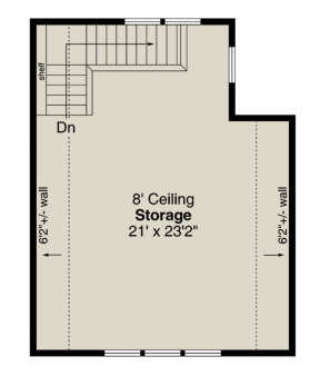 Second Floor for House Plan #035-00990