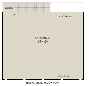 Second Floor for House Plan #940-00453