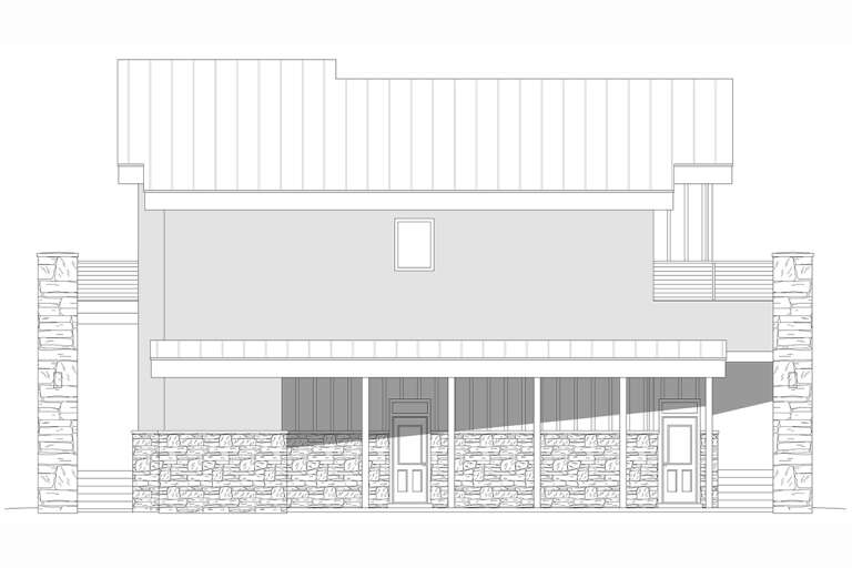 Modern House Plan #940-00454 Elevation Photo