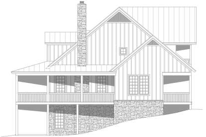 Country House Plan #940-00455 Elevation Photo