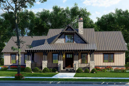Craftsman House Plan #8318-00233 Elevation Photo
