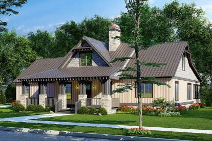 Craftsman House Plan #8318-00233 Elevation Photo