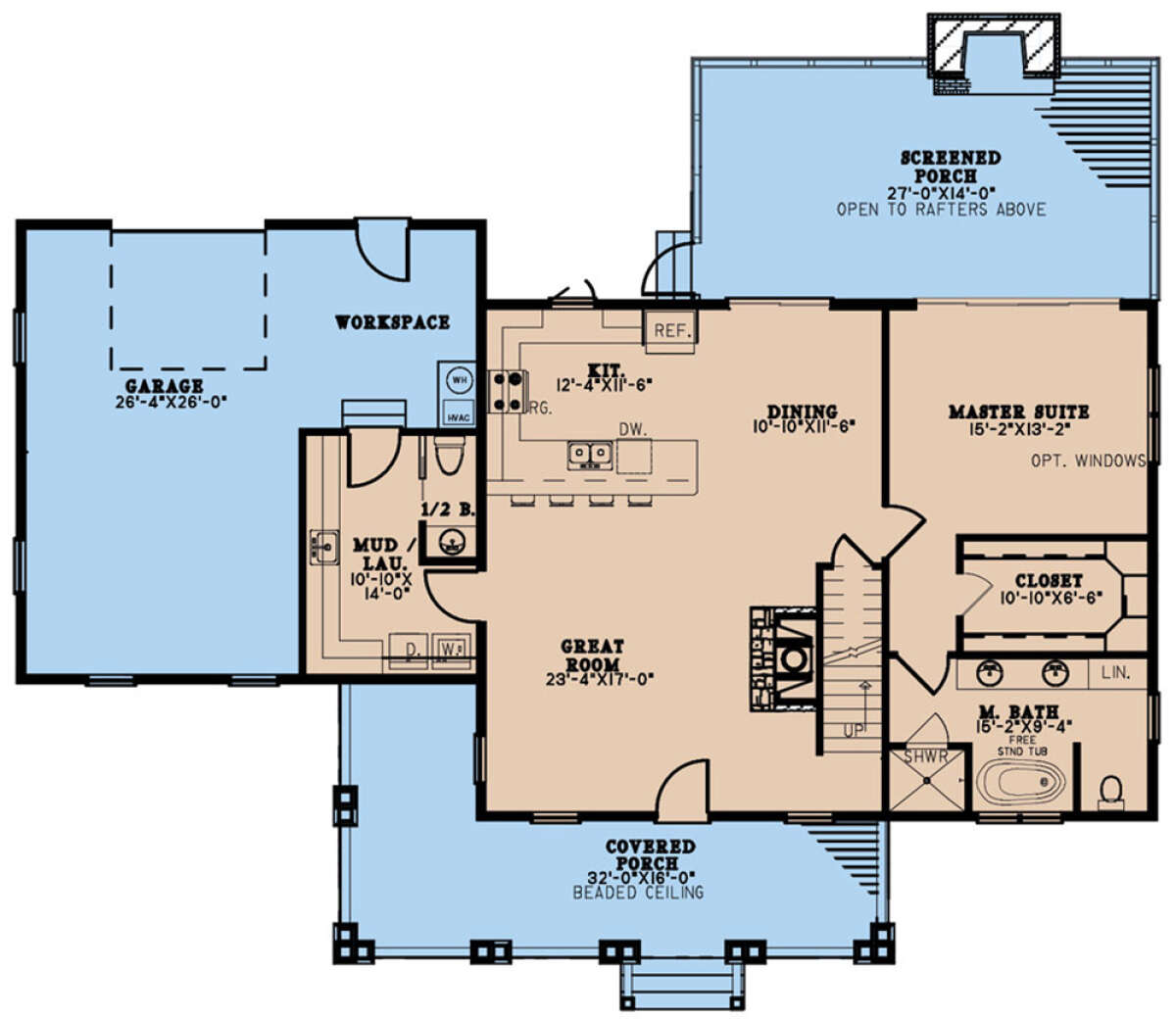 Main Floor  for House Plan #8318-00233