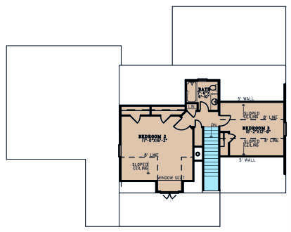 Second Floor for House Plan #8318-00233