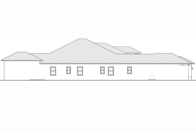 Contemporary House Plan #5565-00137 Elevation Photo