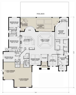 Main Floor for House Plan #5565-00138