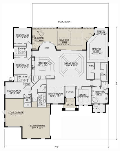 House Plan House Plan #26483 Drawing 1