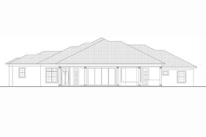 Mediterranean House Plan #5565-00139 Elevation Photo