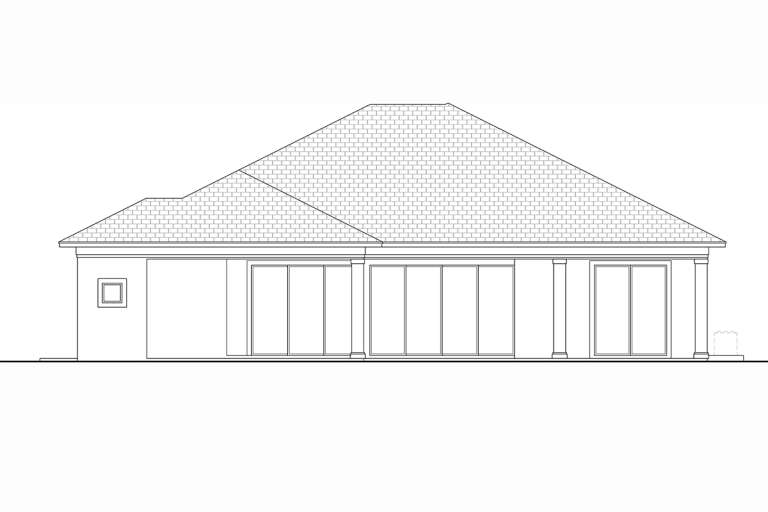 Contemporary House Plan #5565-00140 Elevation Photo