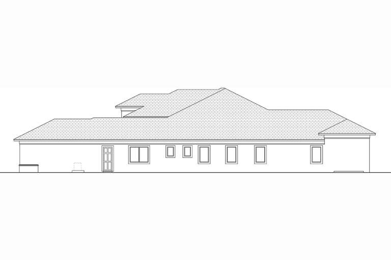 Contemporary House Plan #5565-00140 Elevation Photo