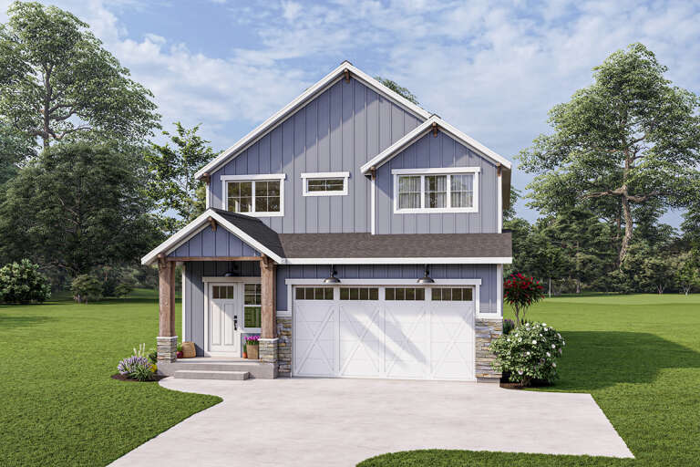 Craftsman House Plan #6785-00003 Elevation Photo