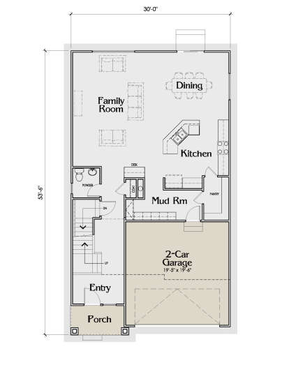 Main Floor  for House Plan #6785-00003