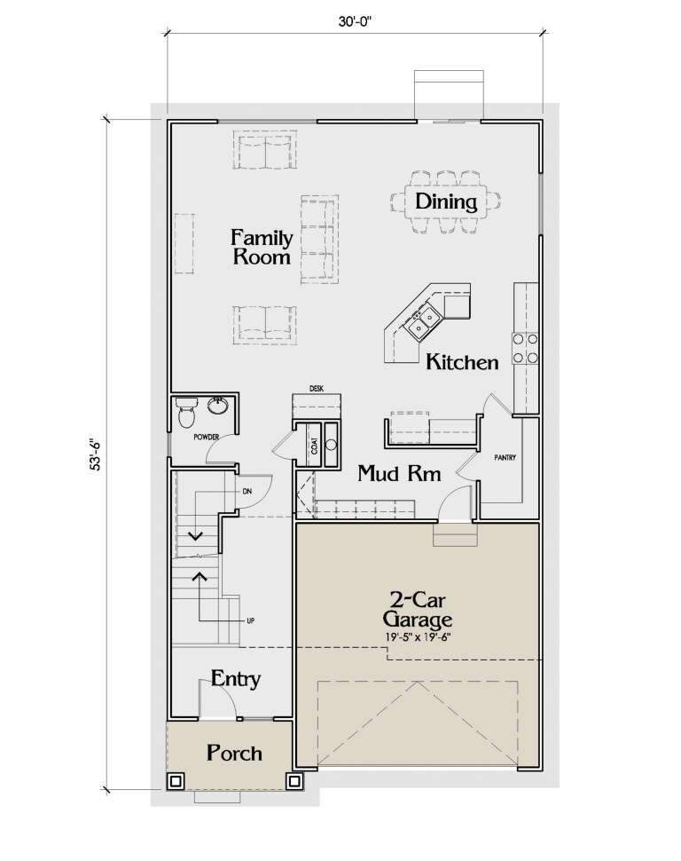 House Plan House Plan #26486 Drawing 1