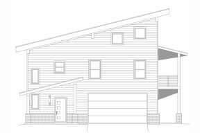 Modern House Plan #940-00457 Elevation Photo