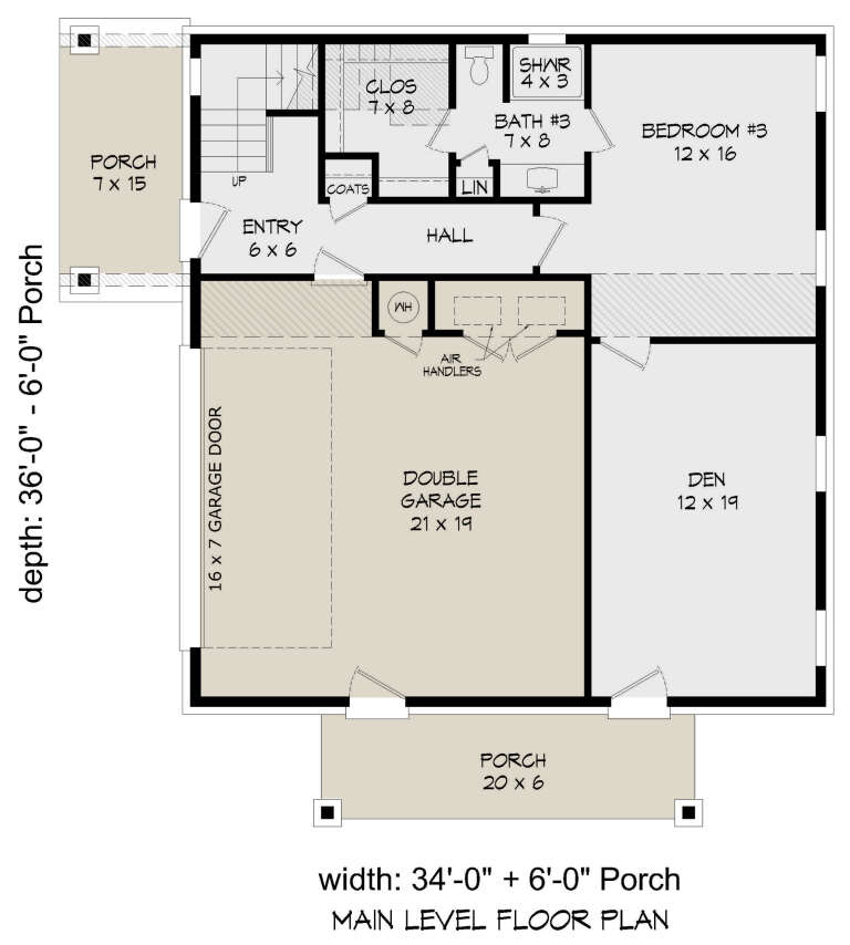 House Plan House Plan #26487 Drawing 1