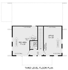 Third Floor for House Plan #940-00457
