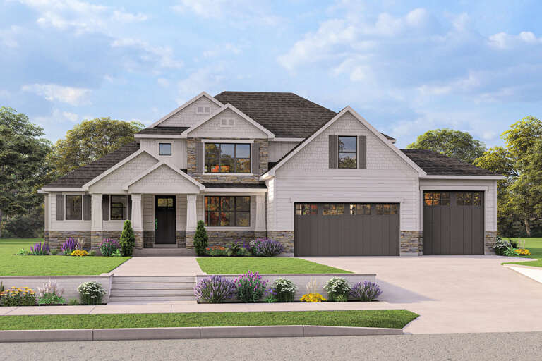 House Plan House Plan #26488 Front Elevation 