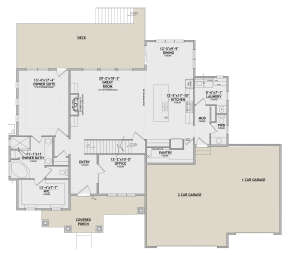 Main Floor  for House Plan #8768-00036