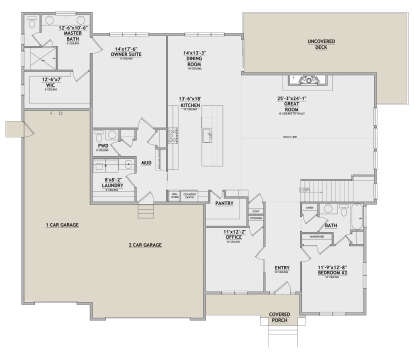 House Plan House Plan #26489 Drawing 1
