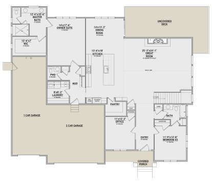 Main Floor  for House Plan #8768-00037