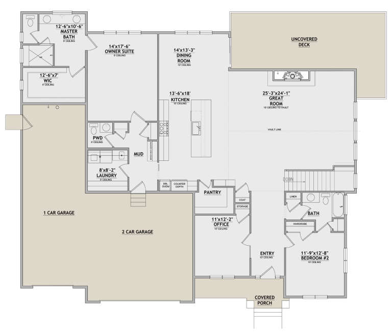 House Plan House Plan #26489 Drawing 1