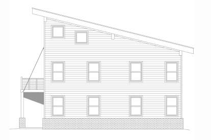Modern House Plan #940-00458 Elevation Photo