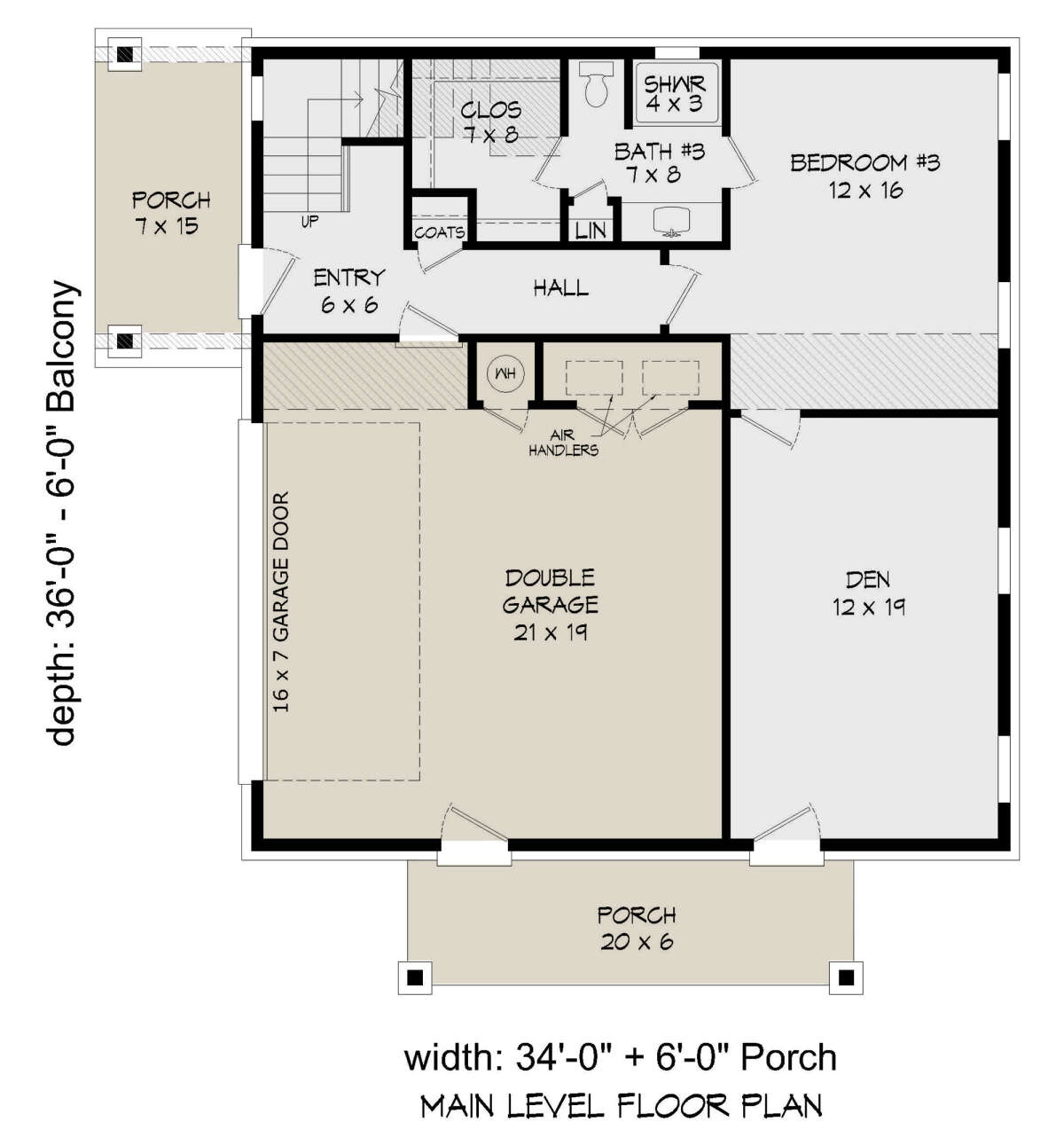 First Floor for House Plan #940-00458