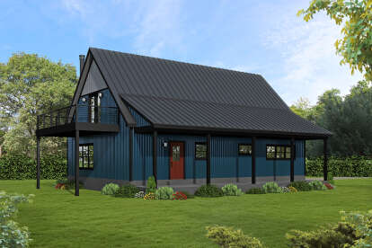 Barn House Plan #940-00459 Elevation Photo