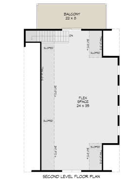 Second Floor for House Plan #940-00459
